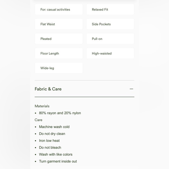 Halara High Waisted Pocket Wide Leg Flowy Solid Palazzo NWT Size L - Picture 6 of 12